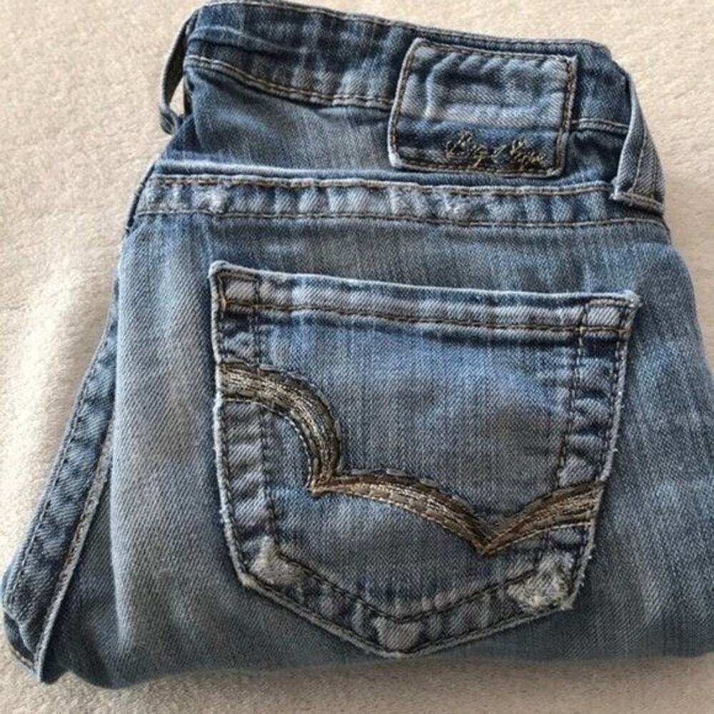 Big Star Jeans Womens 26 Blue Maddie Capri Crop Denim Stretch Western